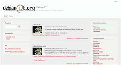 Desktop Screenshot of debianpt.org