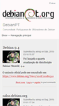 Mobile Screenshot of debianpt.org